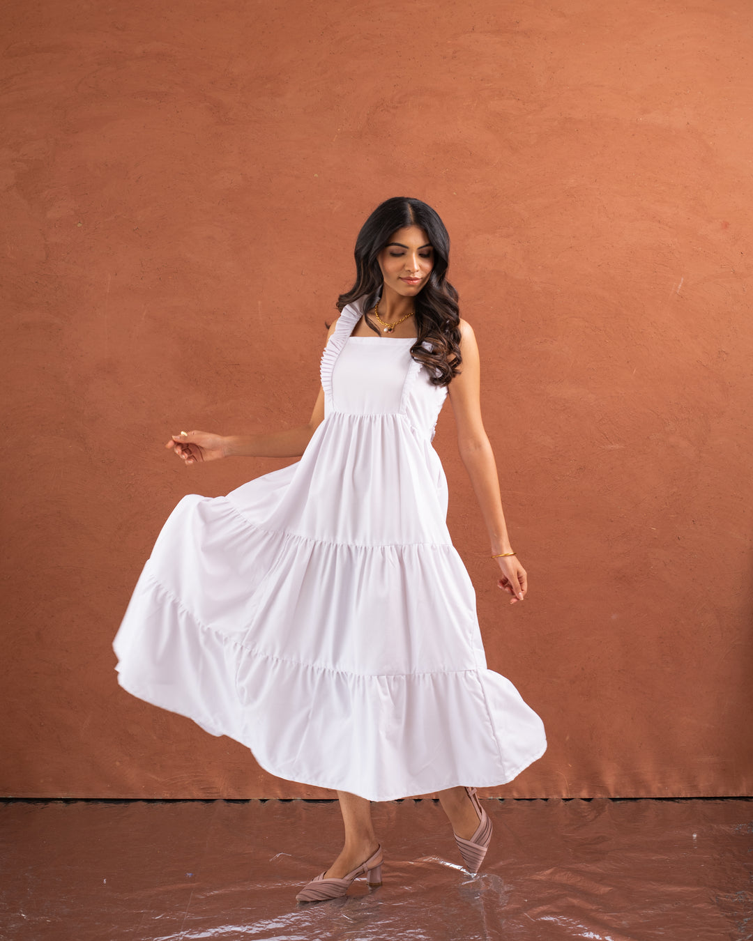 Dawn dress - white Maxi Dress | Pincode21