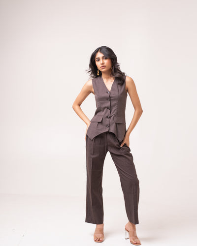 Espresso Co ord Set - Buy Formal Co ord sets for women online. | Pincode21